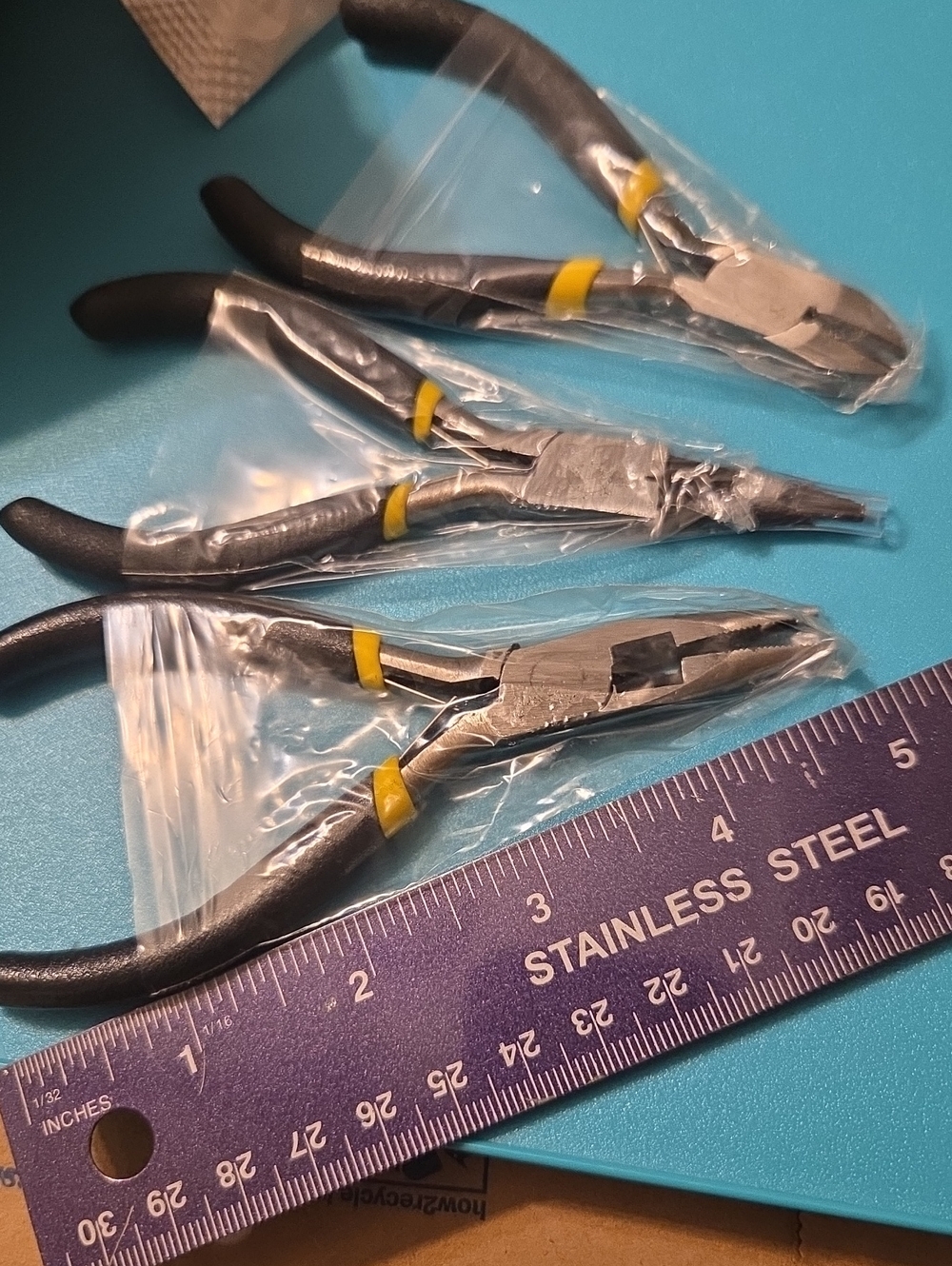 3pcs Precision Jewelry Making Pliers Tool Set - High Carbon Steel Material
